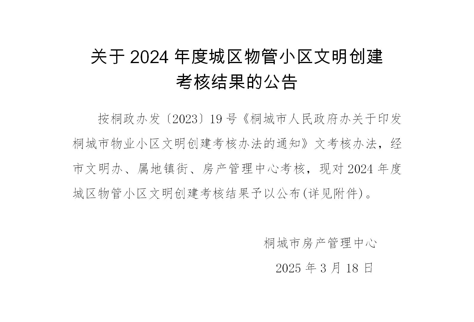 关于2024年度城区物管小区文明创建考核结果的公告_01.jpg